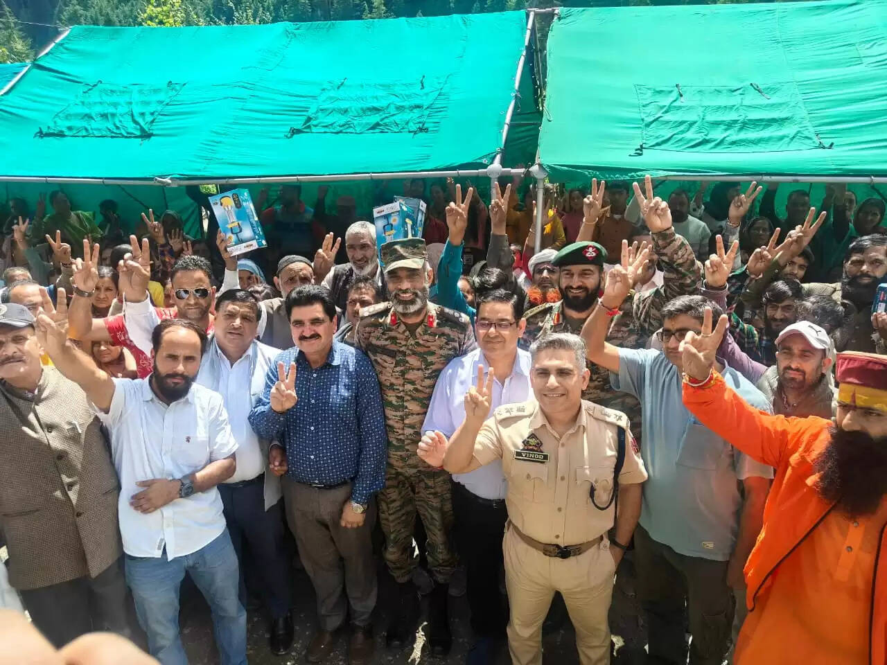 भद्रवाह में सेना ने गुज्जर-बकरवाल समुदाय के लिए राहत शिविर आयोजित किया