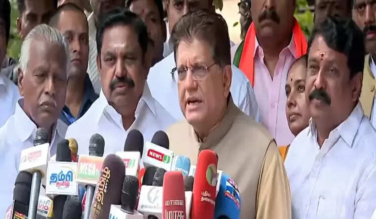 (रिपीट) विभाजन को बढ़ावा देने वाले उदयनिधि को पद से हटाएं मुख्यमंत्री: पीयूष गोयल