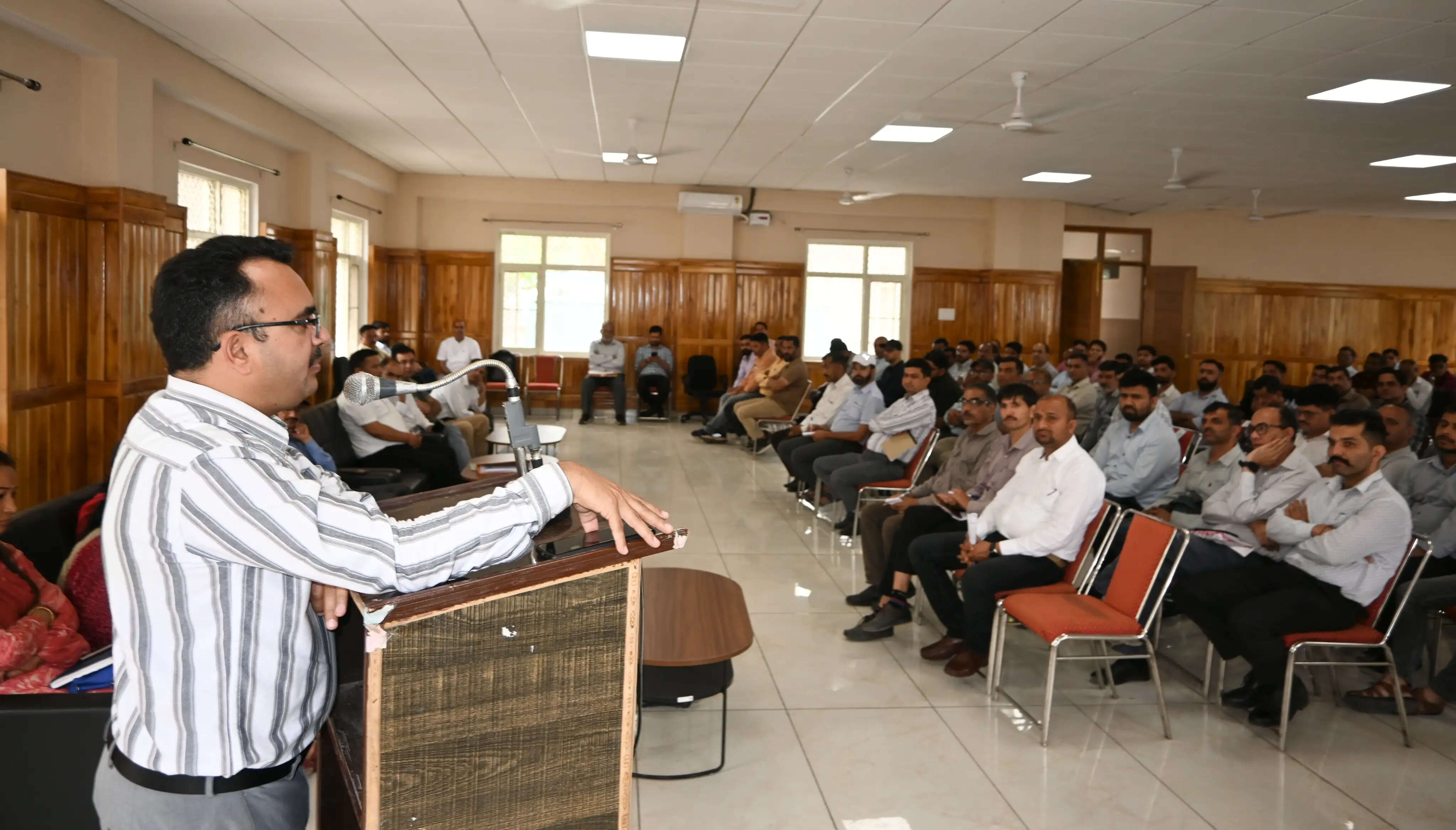 नगरपालिका परिषद नाहन चुनाव हेतु एक दिवसीय पूर्वाभ्यास प्रशिक्षण शिविर आयोजित