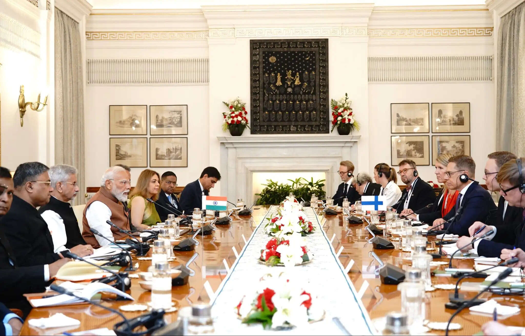 (लीड) भारत-फिनलैंड व्यापार करेंगे दोगुना, डिजिटल और शहरी समाधान में करेंगे सहयोग