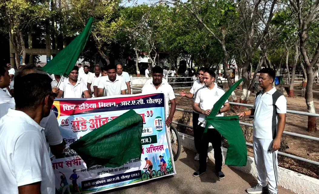 पुलिस एवं आरएसी ने चलाया ‘संडे ऑन साइकिल’ अभियान