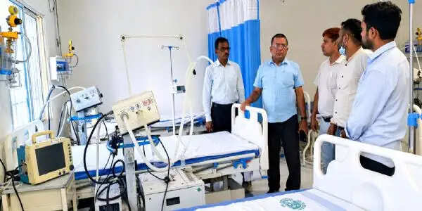 सदर अस्पताल सीवान में 30 जून तक चार बेड का आधुनिक आईसीयू एमएम होगा तैयार