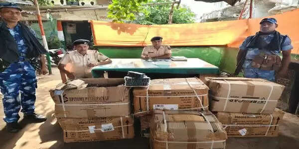 रामगढ़वा में भारी मात्रा में नशीली दवाएं बरामद