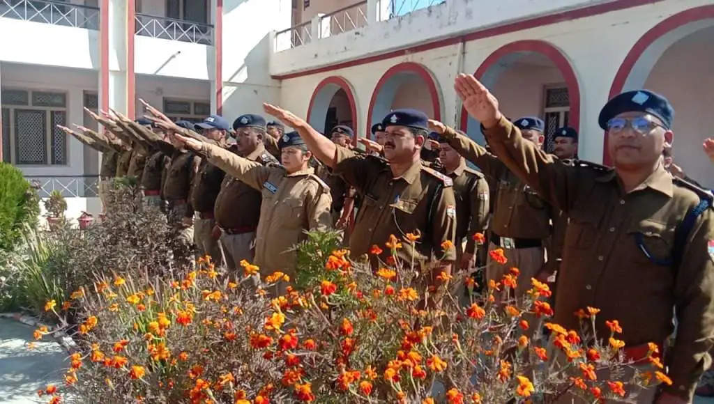 चम्पावत : राष्ट्रीय एकता दिवस पर किया गया परेड का आयोजन