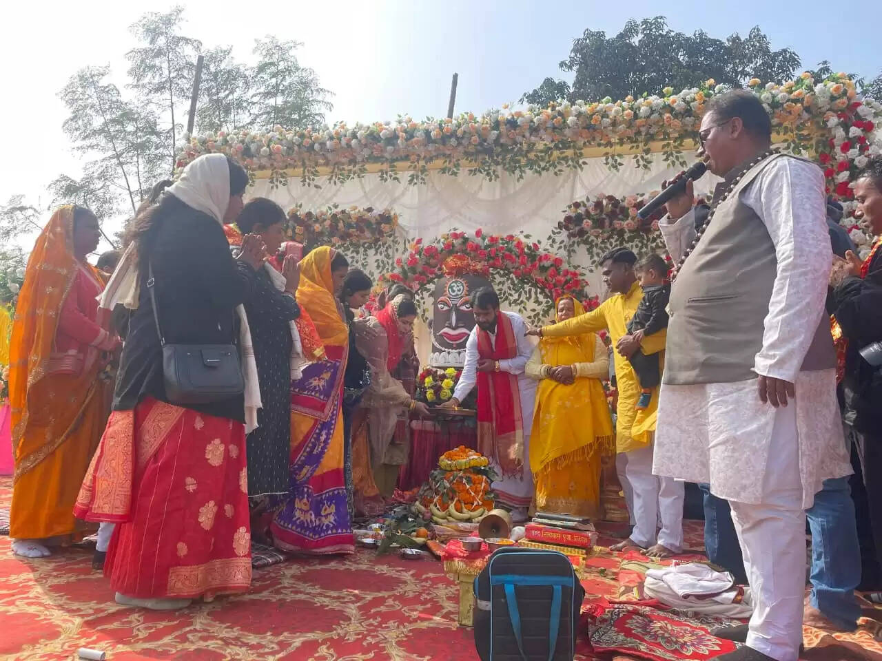 महाकाल महोत्सव में शामिल हुए सांसद, क्षेत्र के सुख-समृद्धि की प्रार्थना की