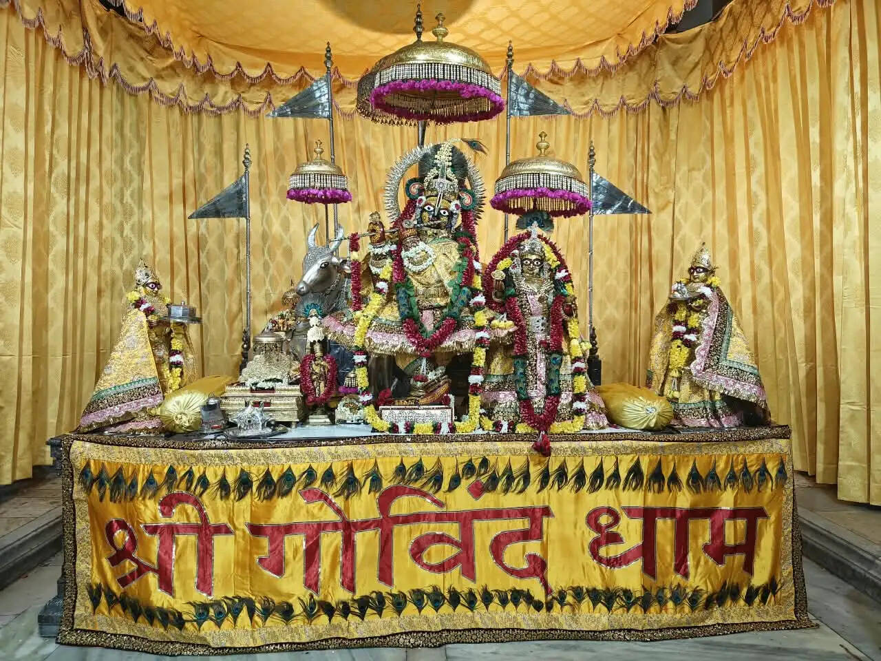 कृष्ण भक्ति में डूबी छोटी काशी: गोविंददेवजी के दरबार में उमड़ा आस्था का सैलाब
