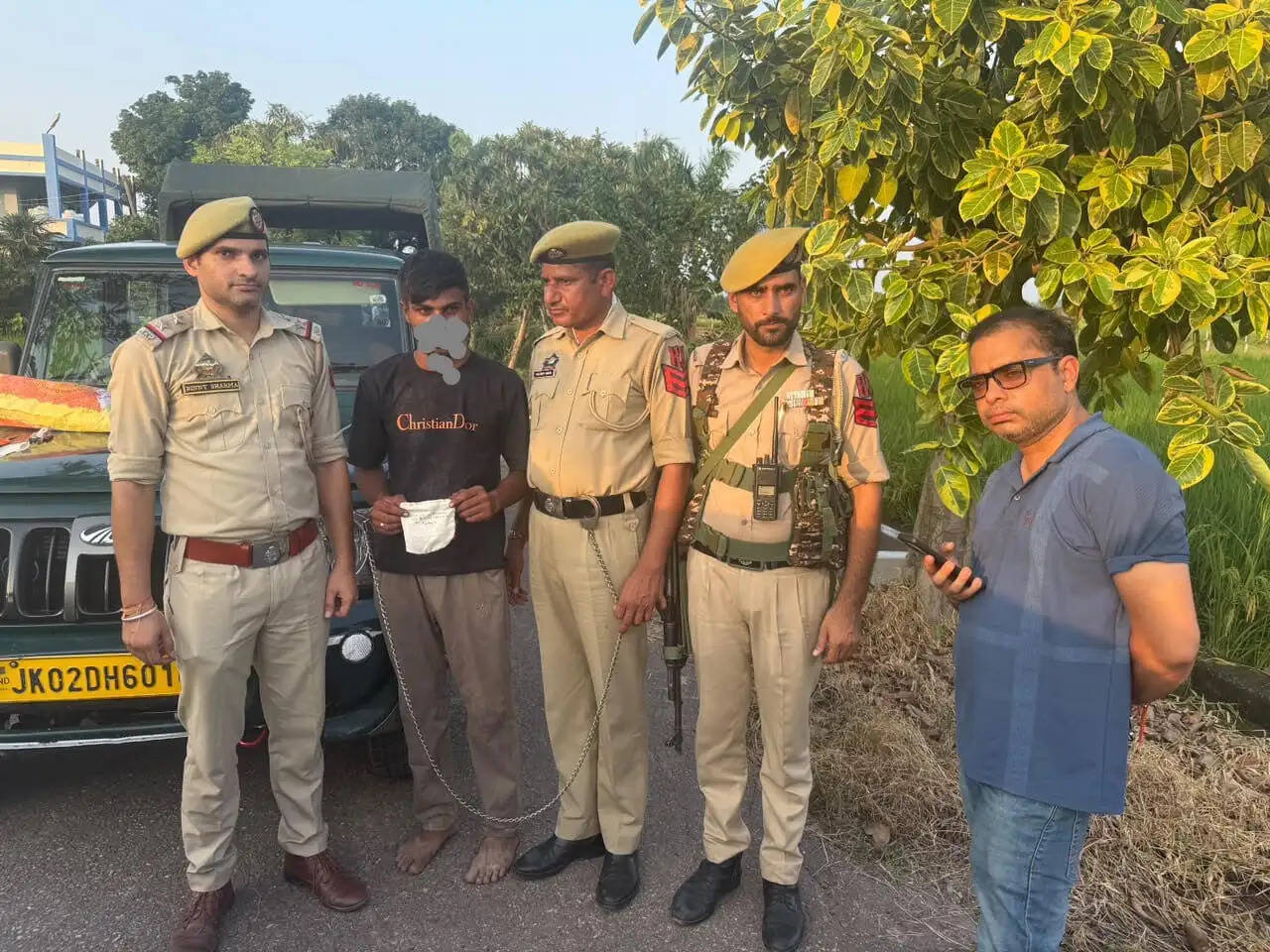 राजबाग में 9 ग्राम चिट्टे के साथ तस्कर गिरफ्तार