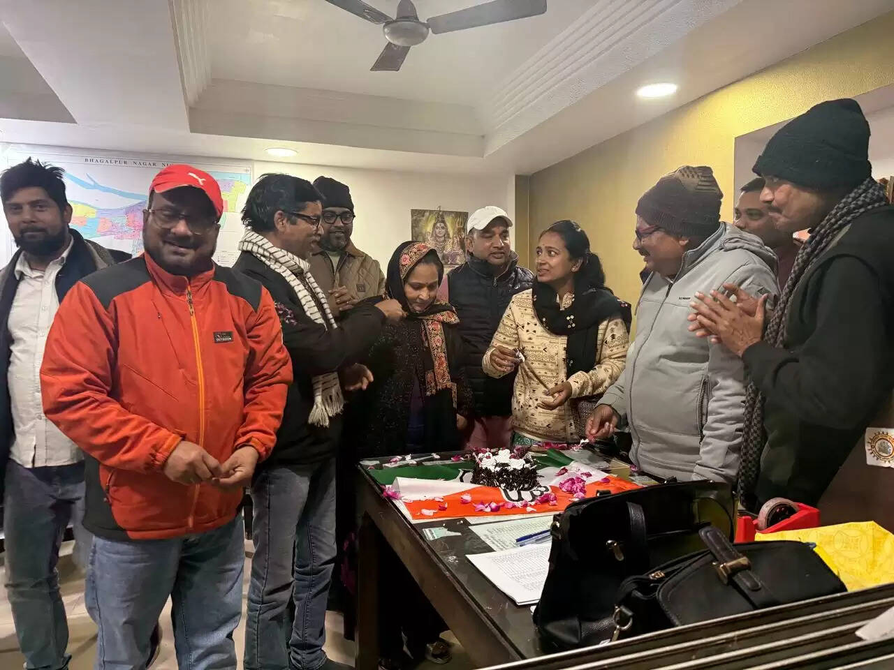 कांग्रेस की महासचिव सह सांसद प्रियंका गाँधी का जन्मदिन मनाया गया