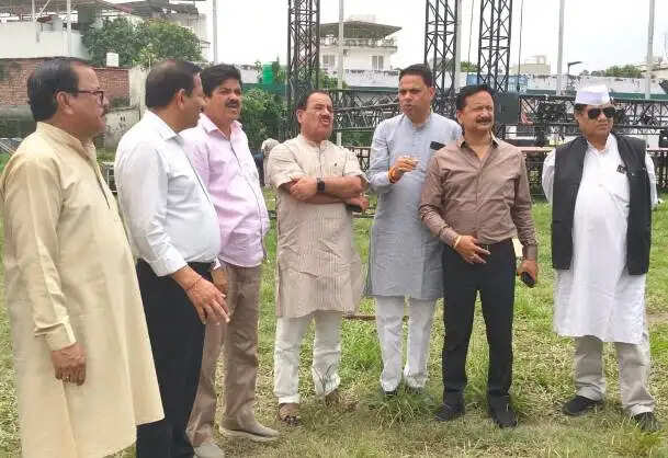 राहुल गांधी के 'छात्रों की गूंज' कार्यक्रम की तैयारियां तेज, कांग्रेस ने किया आयोजन स्थल का निरीक्षण