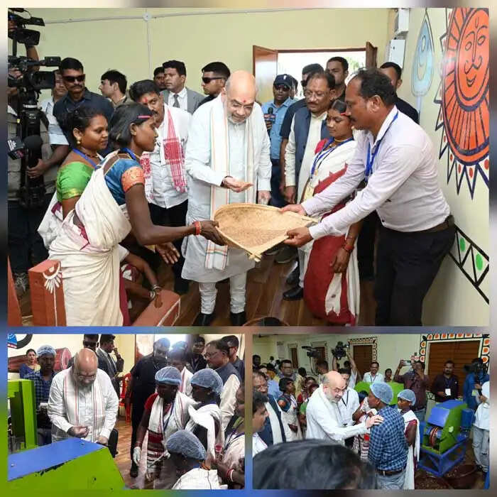 अमित शाह ने छग&nbsp;के&nbsp;नेतानार&nbsp;में&nbsp;किया “वीर गुंडाधूर सेवा डेरा” का उद्घाटन, ग्रामीणों को मिली डिजिटल सुविधाएं