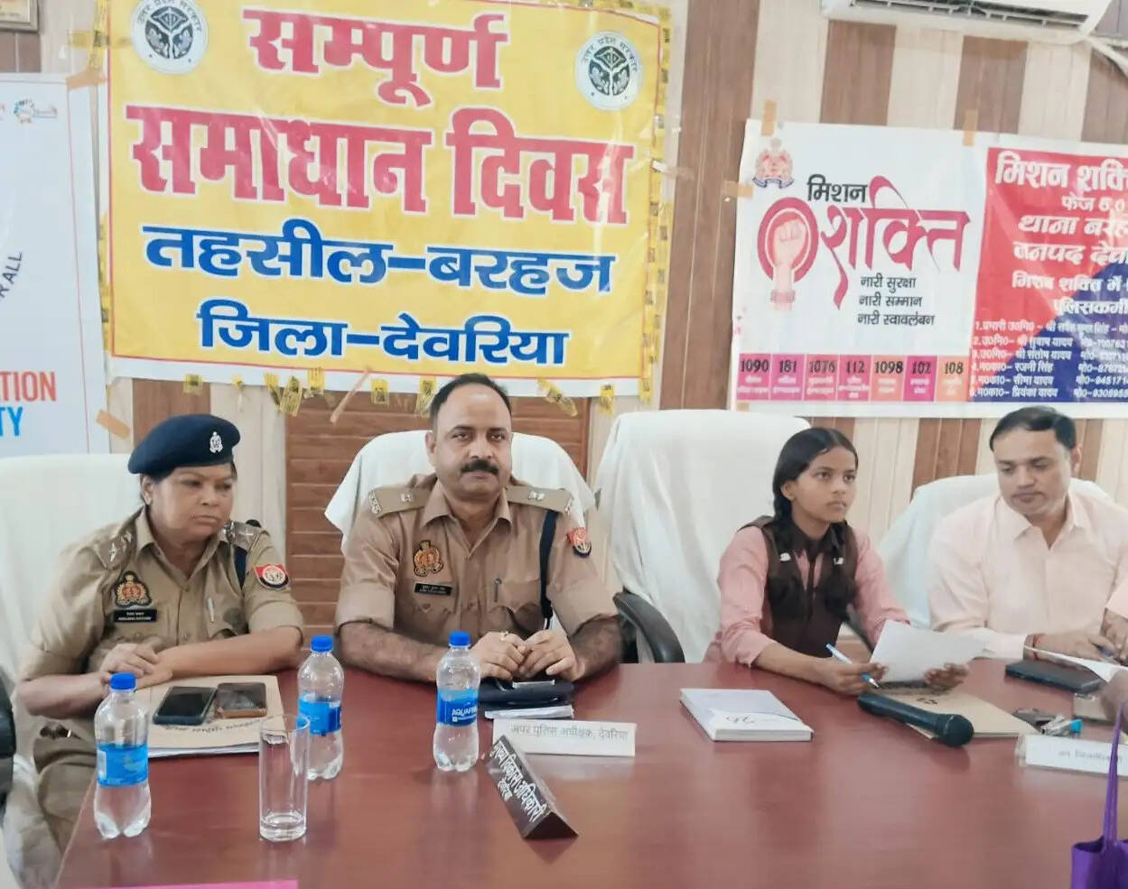 देवरिया : पिंक तहसील दिवस में आठवीं की छात्रा नंदिनी बनीं एसडीएम, सुनीं फरियादियों की समस्याएं