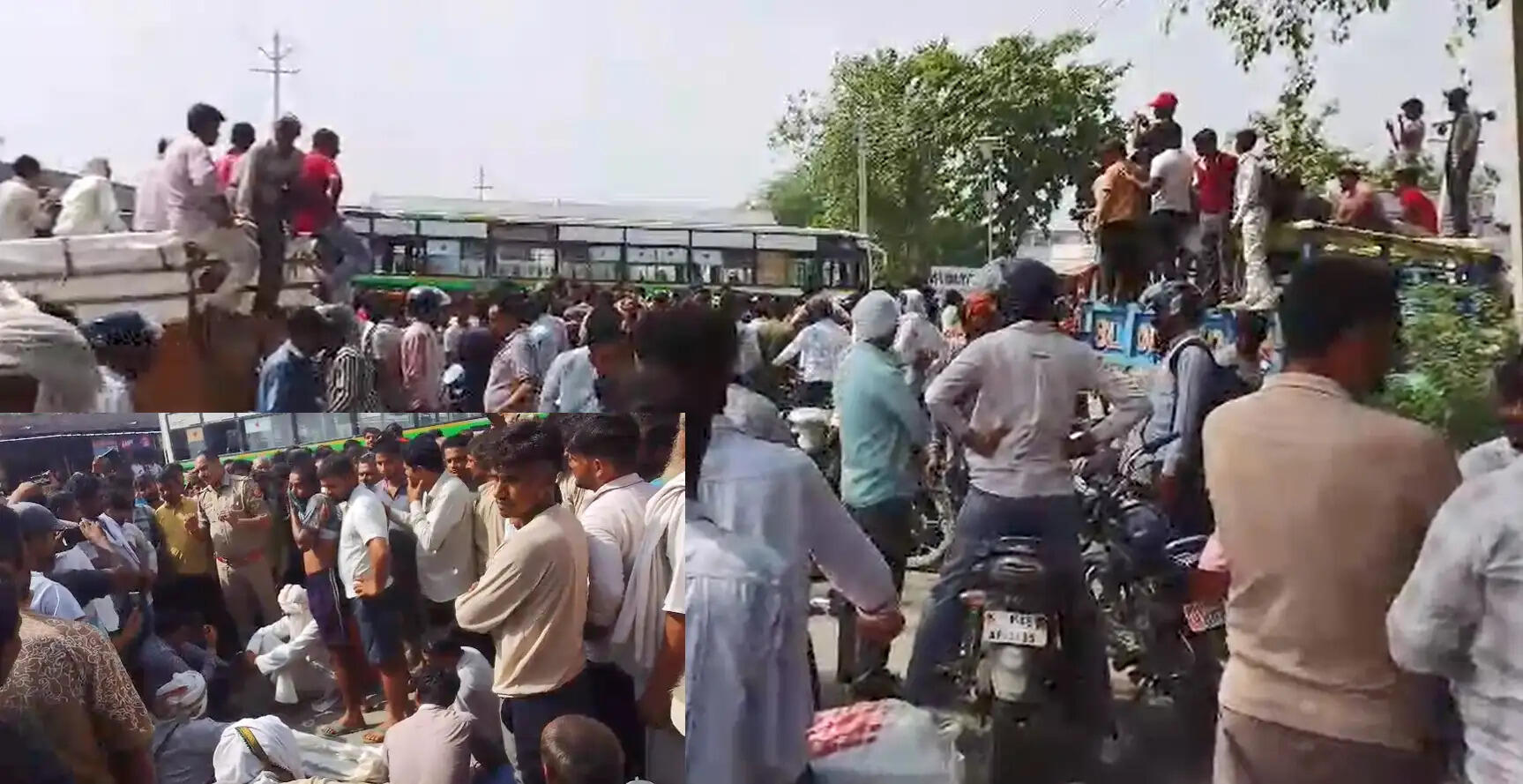 विद्युत विभाग की लापरवाही से हाईटेंशन लाइन की चपेट में आने से युवक की मौत