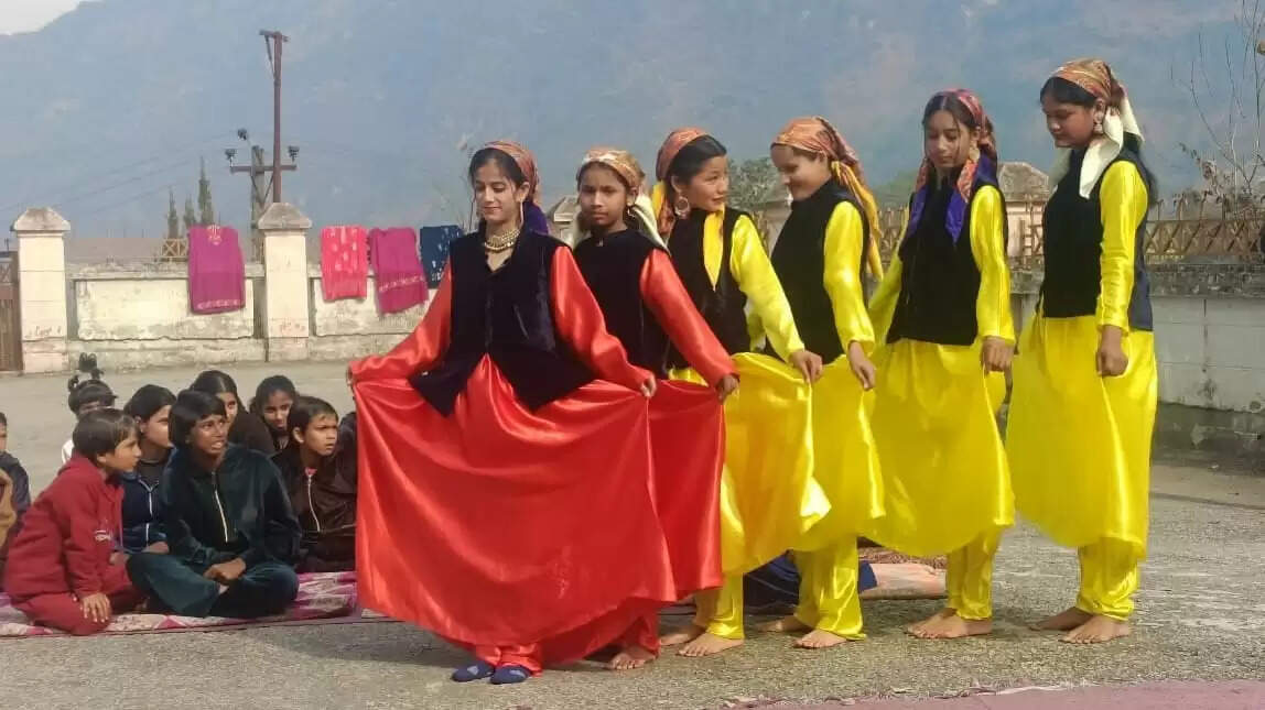 बालिका देखभाल संस्थान सुंदरनगर में हर्षोल्लास से मनाया लोहड़ी पर्व