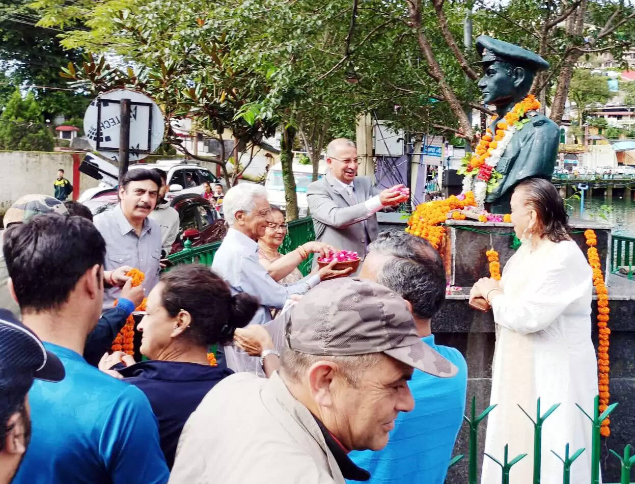 विजय दिवस पर शहीद मेजर राजेश का किया गया पुण्य स्मरण