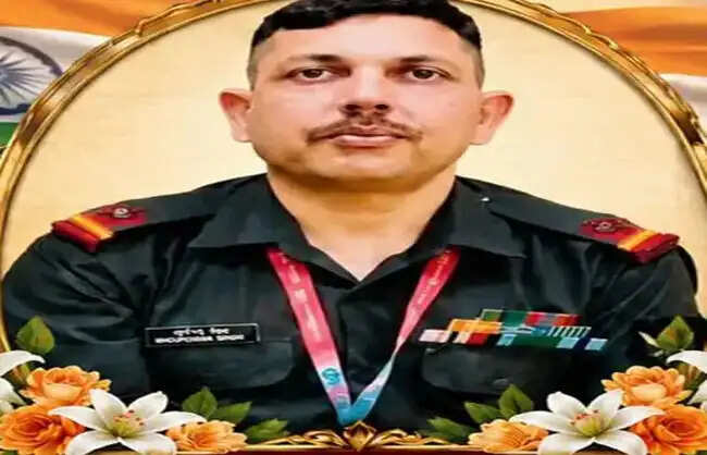 नारनाैल: शहीद नायब सूबेदार को राजकीय सम्मान से दी अंतिम विदाई