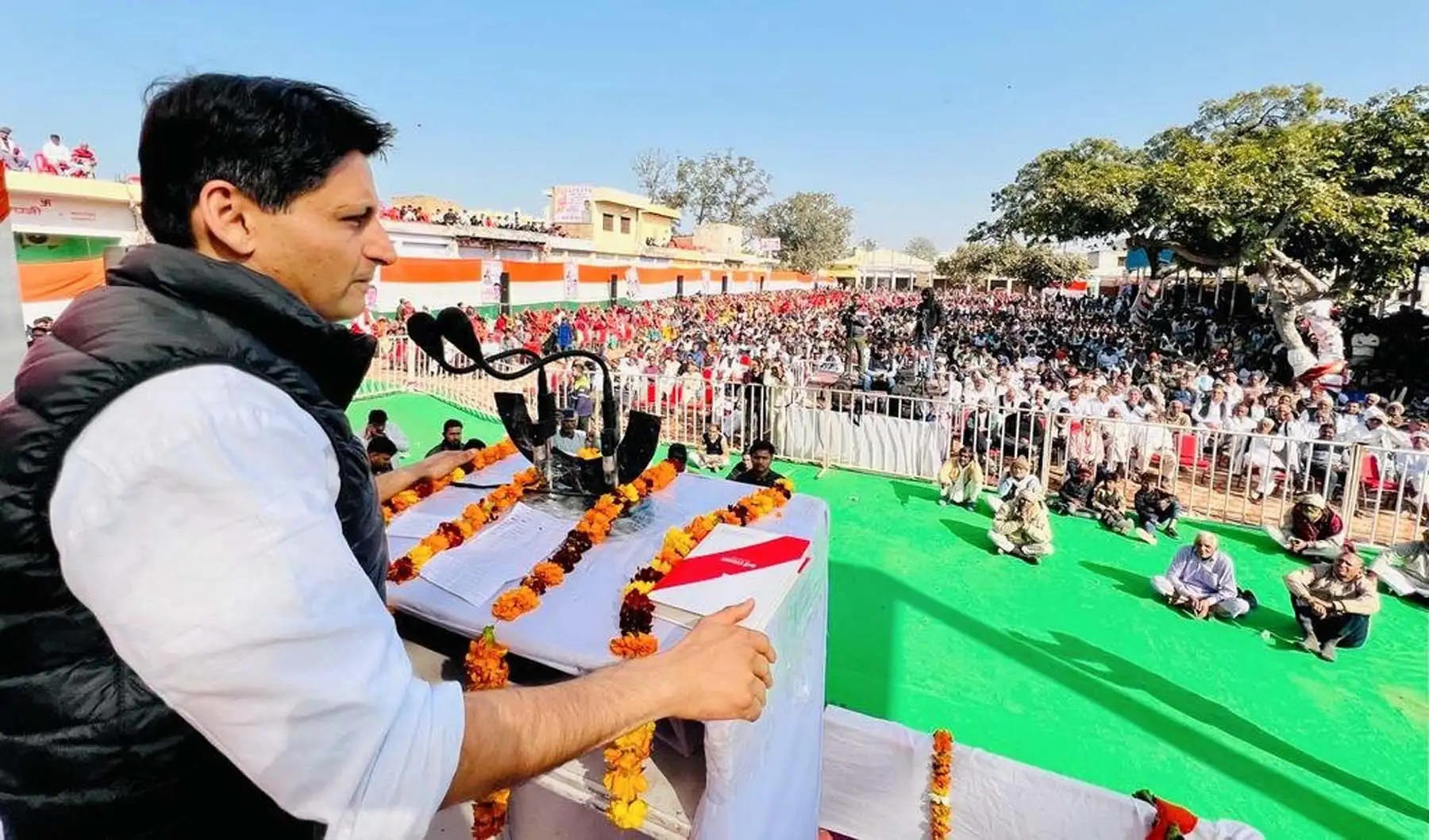 गुरुग्राम: बीजेपी-जेजेपी के पास है धनबल तो कांग्रेस के पास है जन बल: दीपेंद्र हुड्डा