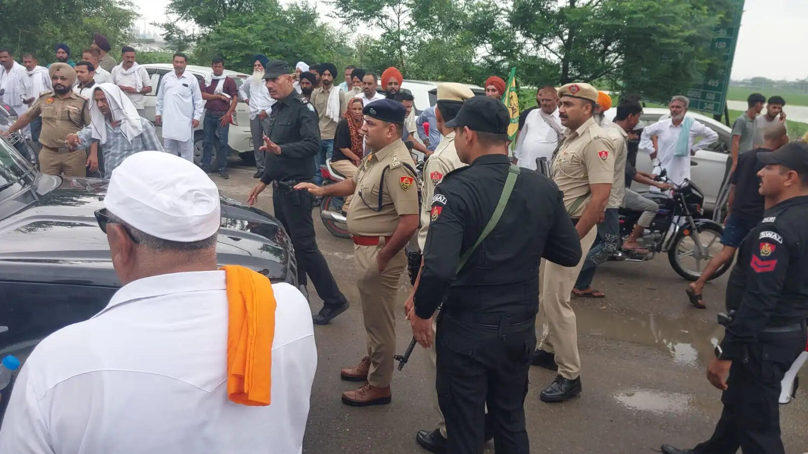भारत-अमेरिका ट्रेड डील के विरोध में शंभू व खनौरी बॉर्डर पर जुटे पंजाब के हजारों किसान