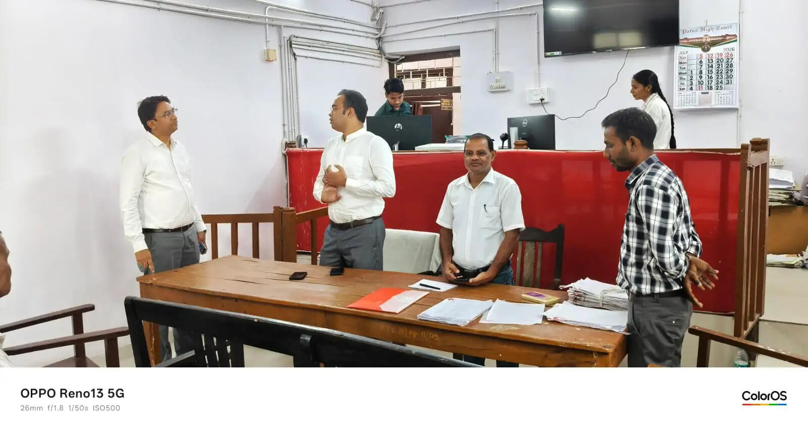 जिला न्यायमंडल में लोक अदालत का हुआ आयोजन