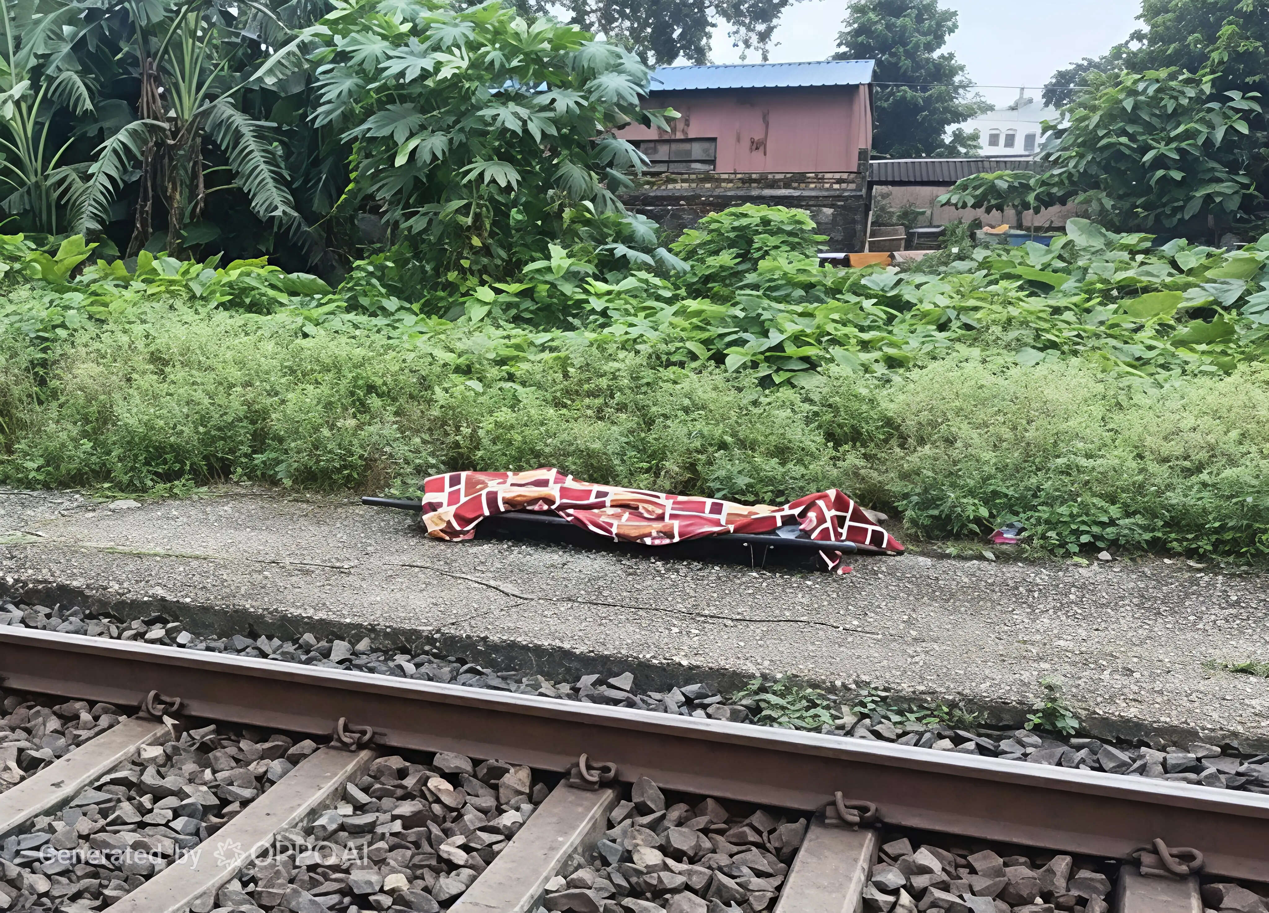 रामपुर रेल गेट के पास ट्रेन से कटकर युवक की मौत