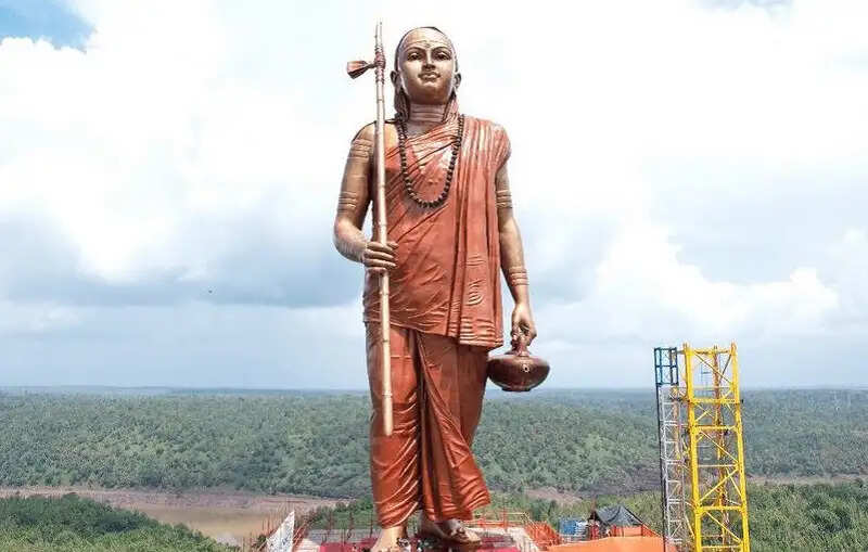 मप्र के ओंकारेश्वर में स्थापित एकात्मता की मूर्ति पूर्णतः सुरक्षित और सुदृढ़