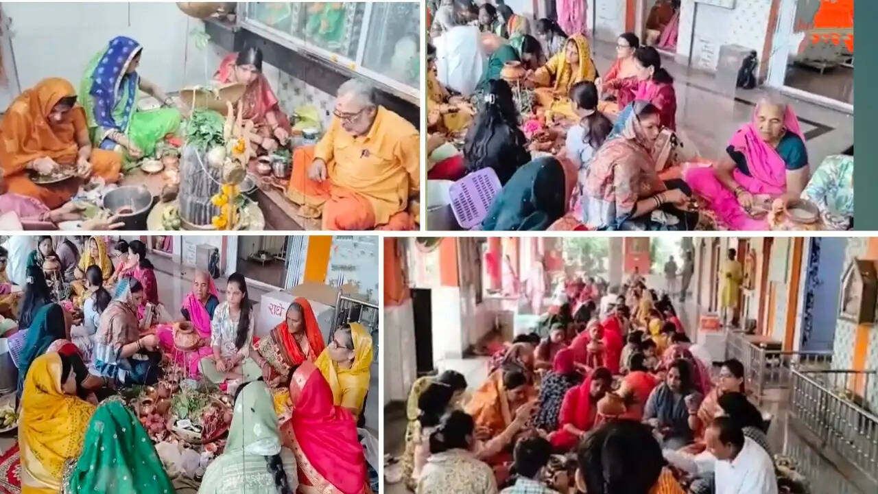 सागरः पशुपतिनाथ मंदिर में सावन के अंतिम सोमवार पर उमड़ी श्रद्धालुओं की भीड़