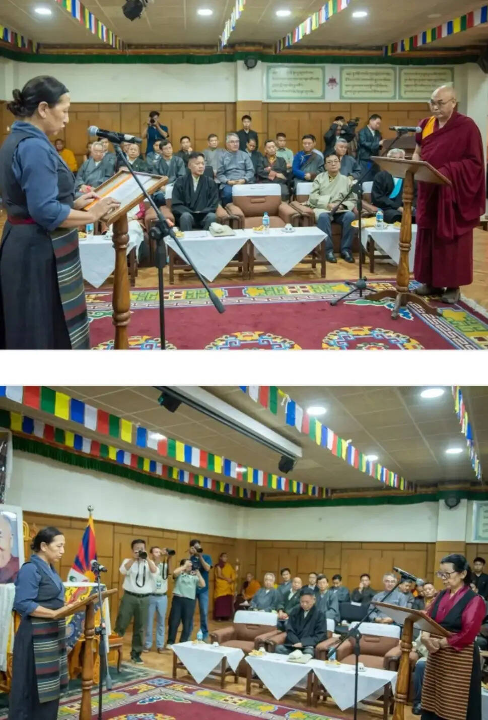 डोल्मा सेरिंग बनी तिब्बती संसद की पहली महिला अध्यक्ष, खेनपो सोनम उपाध्यक्ष