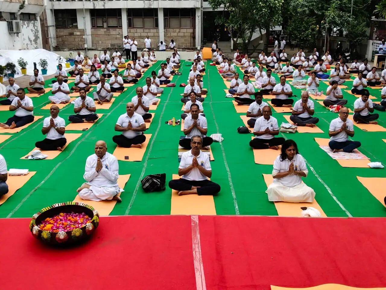 अंतरराष्ट्रीय योग दिवस पर सीसीआरवाईएन के कार्यक्रमों में 15 हजार से अधिक लोगों ने किया योगाभ्यास