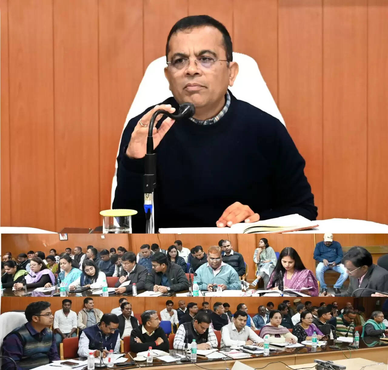 जांजगीर : कलेक्टर ने लंबित प्रकरणों के शीघ्र निराकरण और कार्यों में तेजी लाने के द‍िए निर्देश