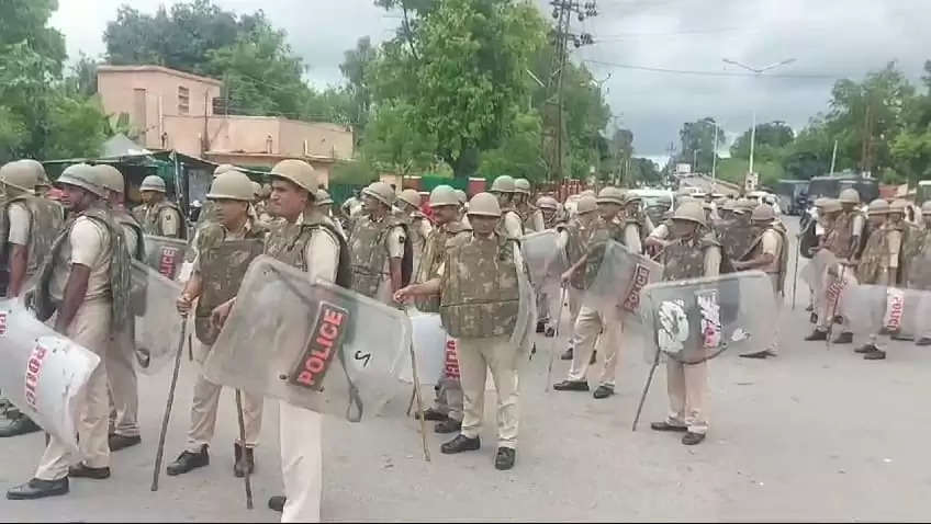 भीलवाड़ा में हनुमान मंदिर के बाहर गाय की कटी पूंछ मिलने के मामले में आठ को पकड़ा, पुलिस ने मांगा दो दिन का समय