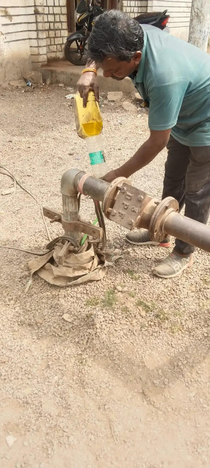 मोटर पंपों में क्लोरीन डोजिंग तेज, 17 स्थानों पर कार्य पूर्ण