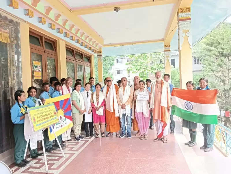 काशी से कामाख्या तक की तिब्बत मुक्ति यात्रा गुवाहाटी पहुंची