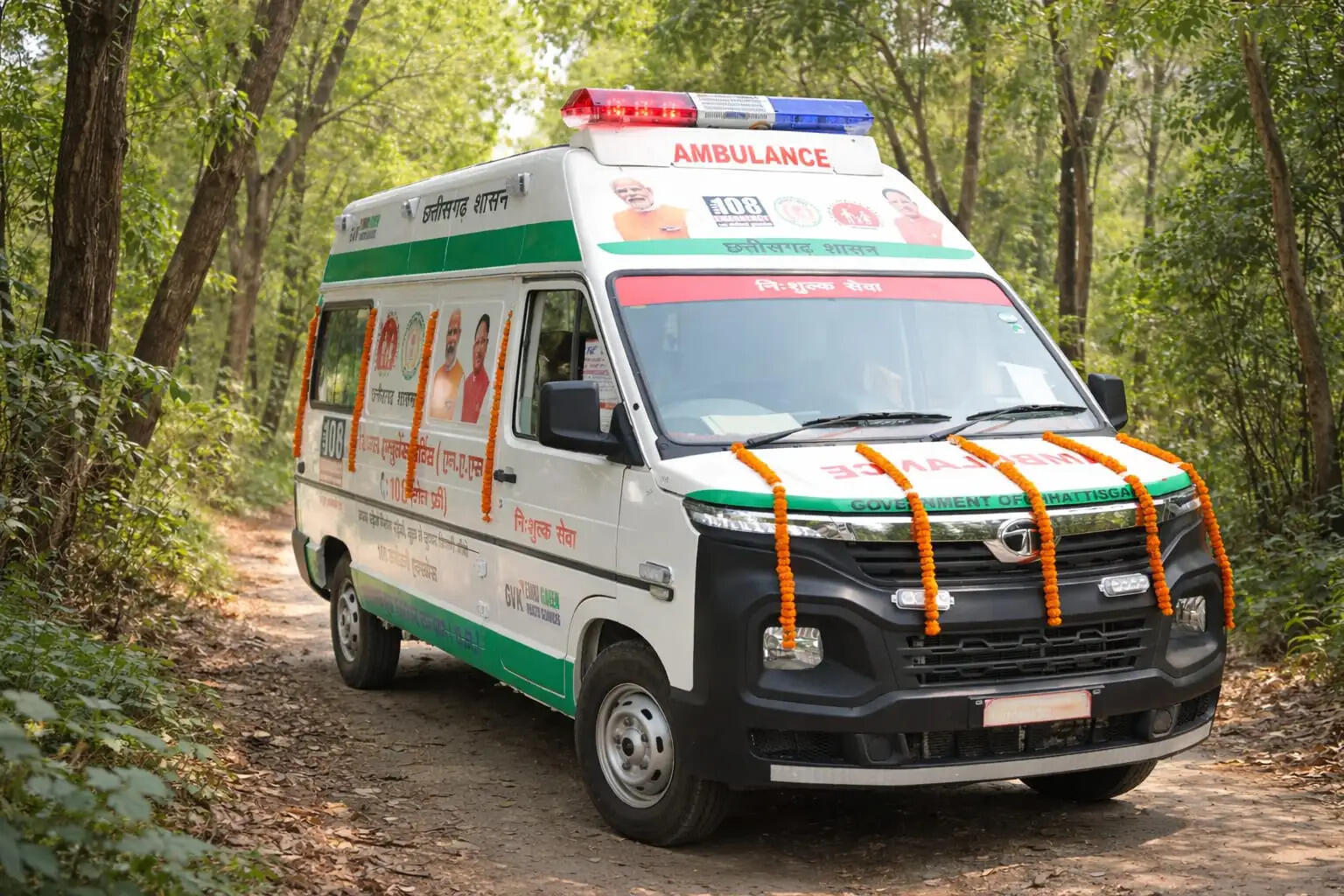 लेमरू में दौड़ी जिंदगी की नई रफ्तार, संजीवनी 108 सेवा से ग्रामीणों को मिल रहा त्वरित उपचार