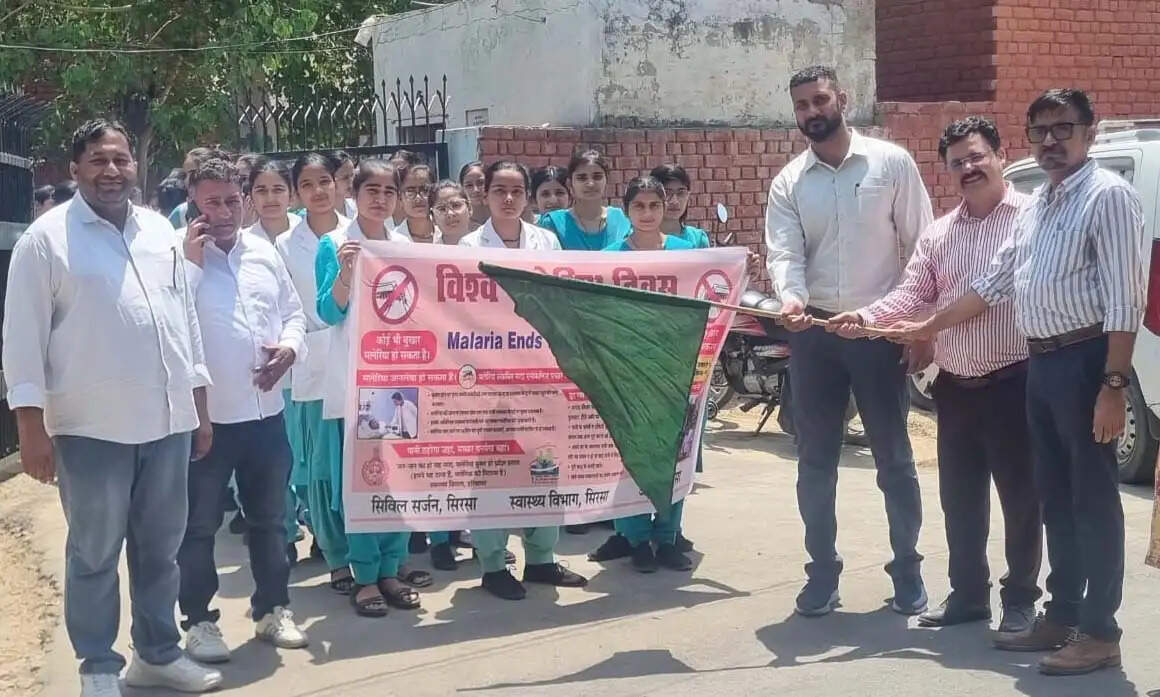 सिरसा: ठहरे हुए पानी में पनपता है मलेरिया का मच्छर: डा प्रमोद शर्मा