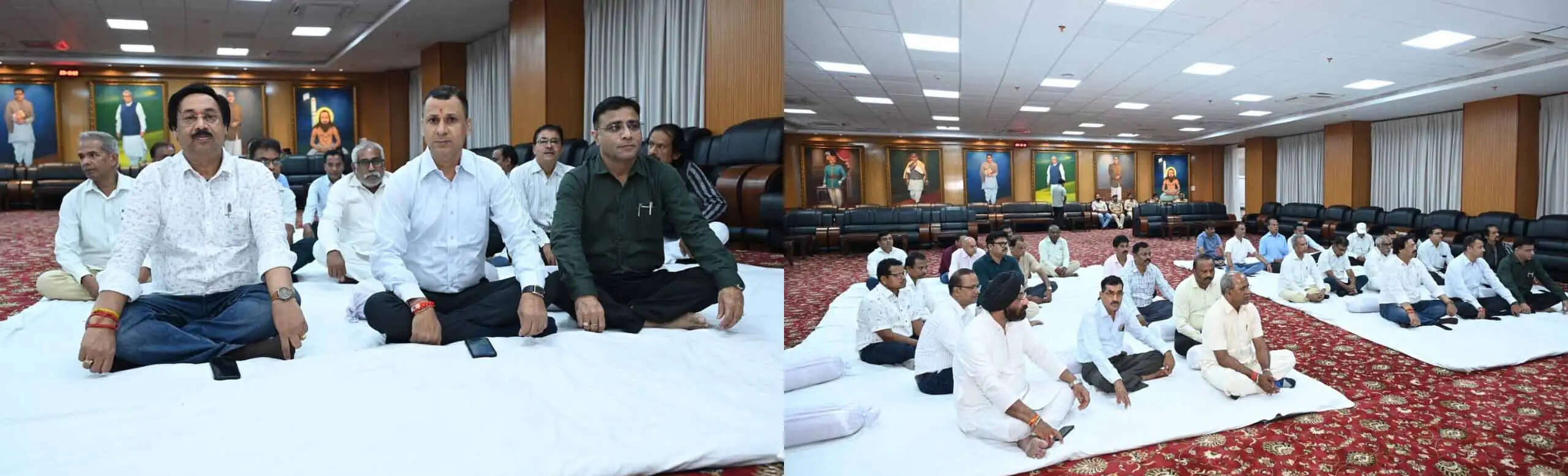 गांधी-शास्त्री जयंती पर नवीन विधानसभा भवन में श्रद्धांजलि, प्रार्थना सभा आयोजित
