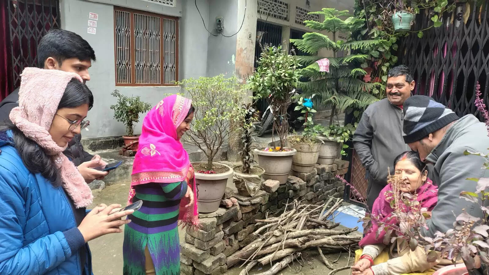 एनएसएस इकाई ने स्वास्थ्य जागरूकता सर्वे शिविर लगाया