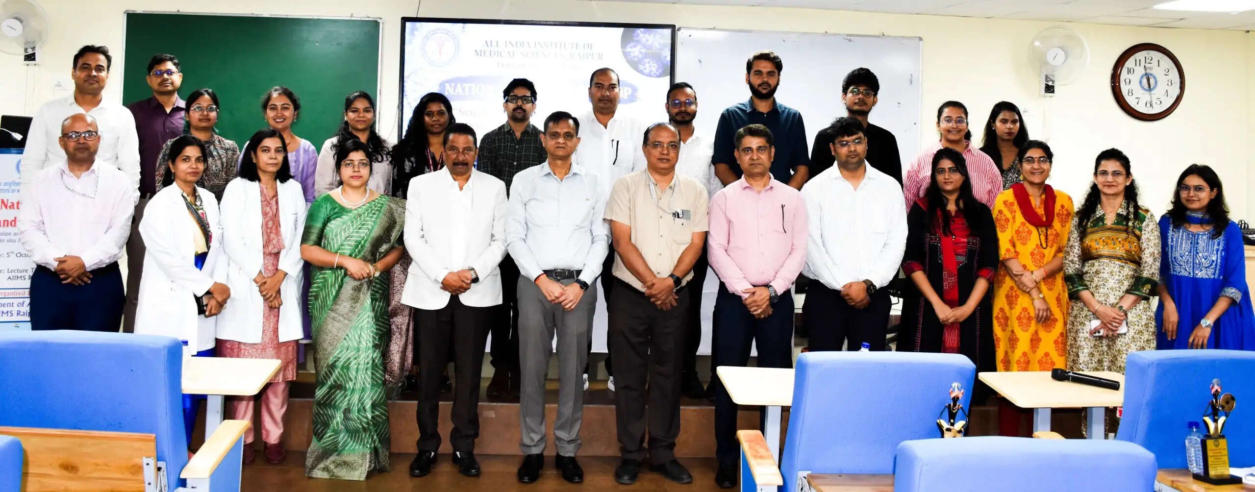 एम्स रायपुर में जीनोमिक निदान पर राष्ट्रीय कार्यशाला आयोजित