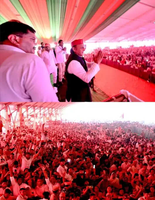 जब तक भाजपा की सरकार है, तब तक संविधान खतरे में : अखिलेश यादव