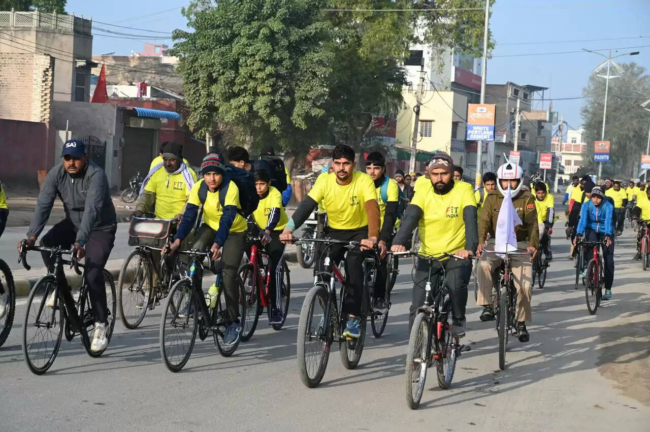 'संडे ऑन साइकिल': लगाते सातवें सप्ताह चलाई साइकिल