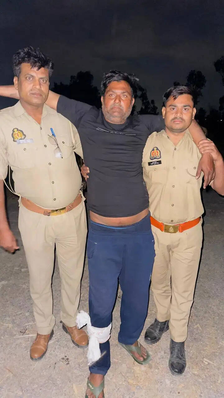 पुलिस मुठभेड़ शातिर गौ तस्कर घायल, अवैध असलहे समेत गिरफ्तार