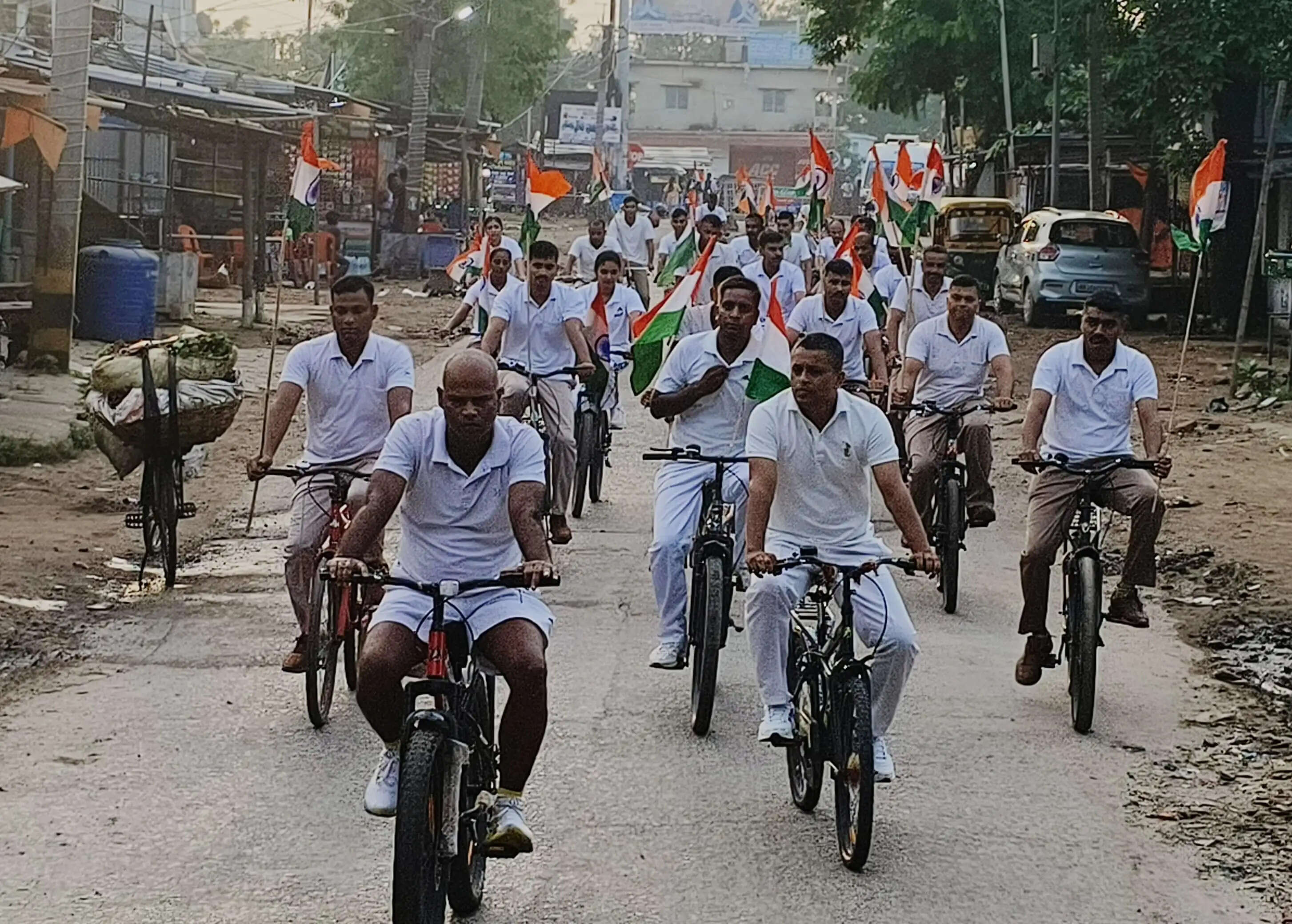 एसएसबी का फीट इंडिया के तहत साइकिल रैली