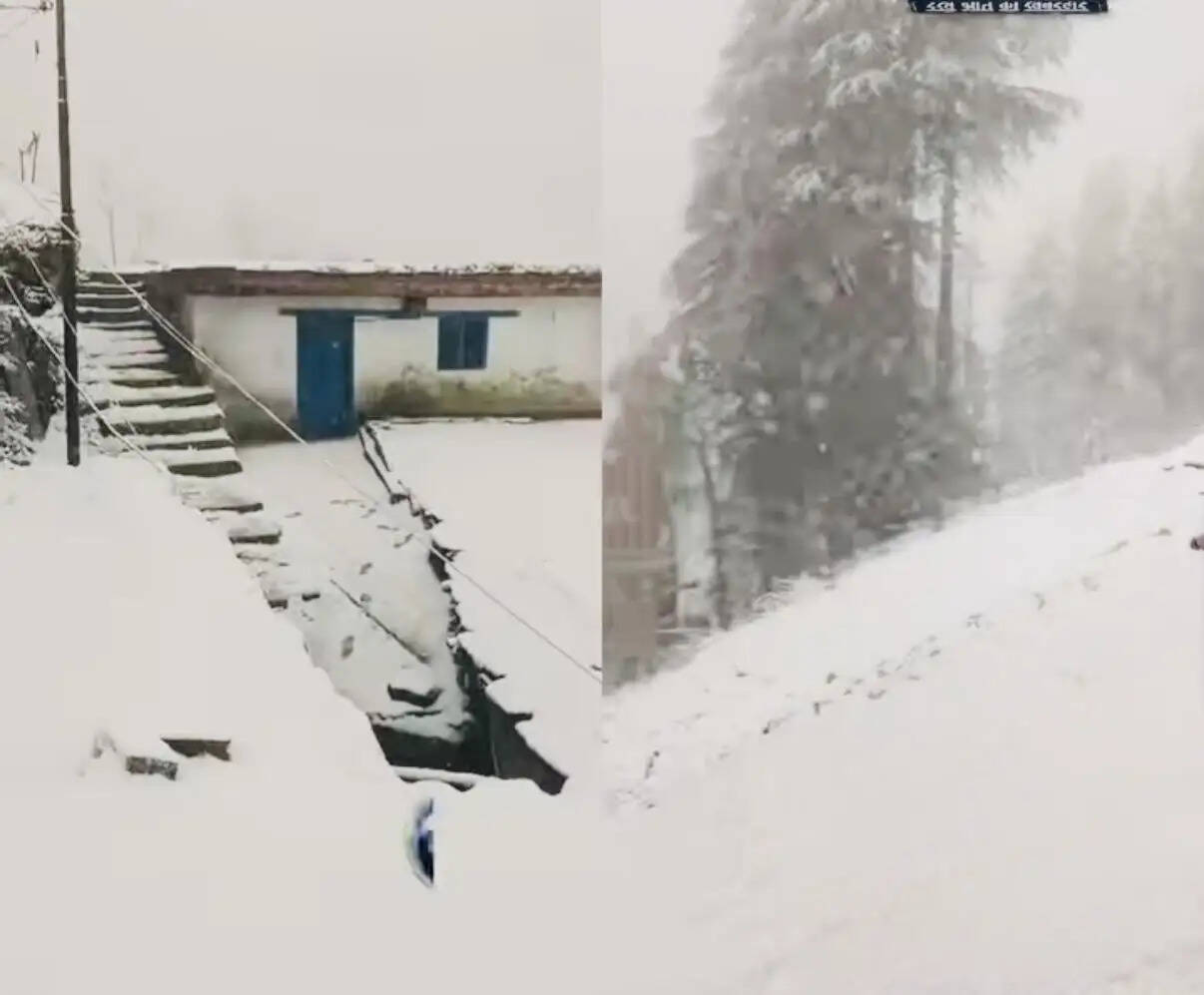 बनी में बर्फबारी और लगातार बारिश के चलते जनजीवन प्रभावित, स्कूल बंद