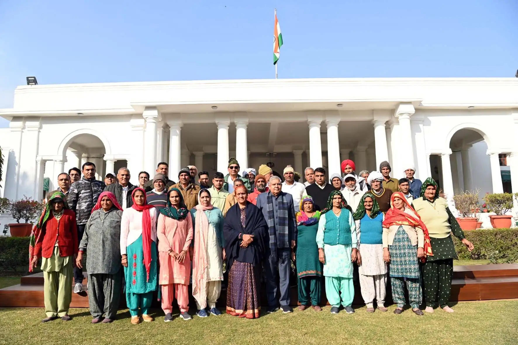 हिसार: किसान के बच्चों को कृषि के व्यापार में आगे आना चाहिए: उपराष्ट्रपति जगदीप धनखड़