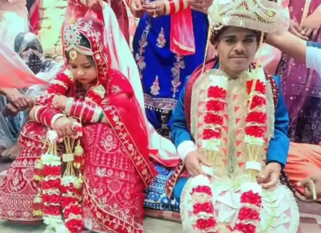 कैथल: तीन फीट के दूल्हा दुल्हन की जाेड़ी अनाेखी, बने जीवनसाथी