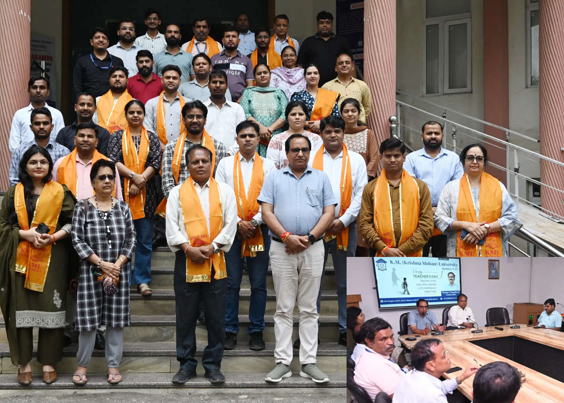 केएम विश्वविद्यालय में शिक्षक दिवस पर उत्कृष्ट शिक्षा पर दिया गया जोर