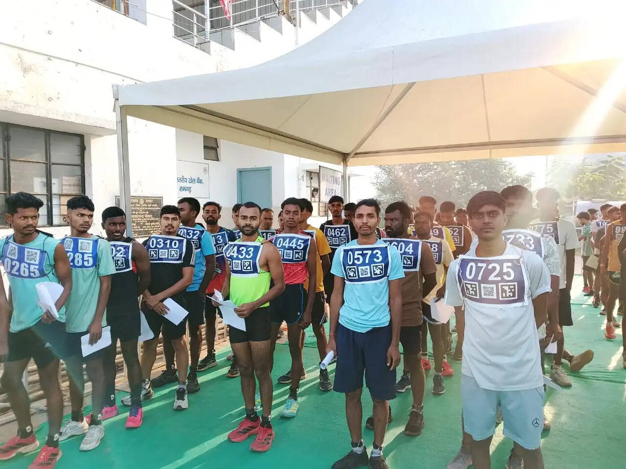 होमगार्ड बहाली परीक्षा में तीसरे दिन 811 अभ्यर्थी हुए शामिल