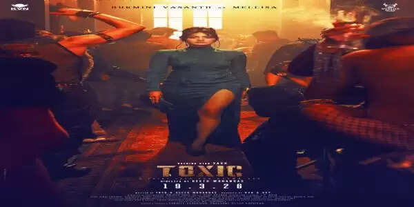 'टॉक्सिक' की पहली झलक में मेलिसा के अवतार में नजर आईं रुक्मिणी वसंत