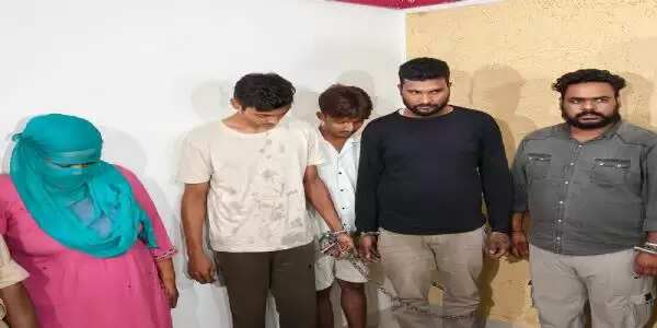 अंतरराष्ट्रीय ड्रग्स सप्लायर समेत पांच गिरफ्तार, ड्रग्स व हथियार बरामद