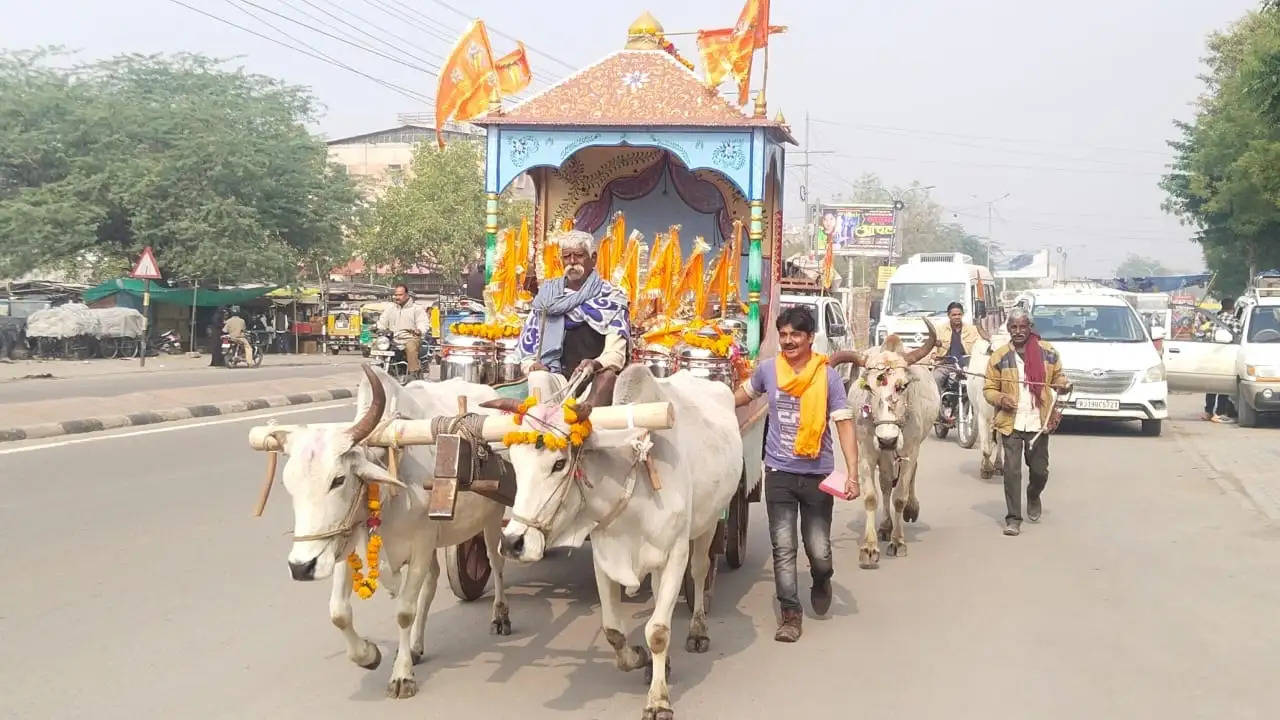 अयोध्या राम मंदिर के लिए जोधपुर से 600 किलो घी रवाना