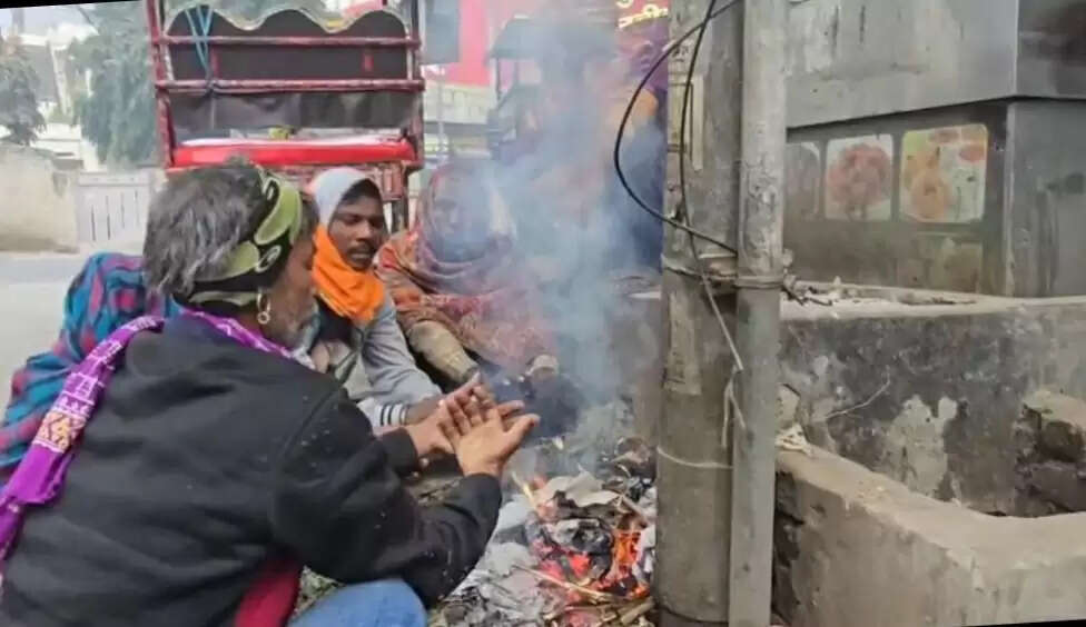 घने कोहरे और ठंड से लोगों की बढ़ी परेशानी