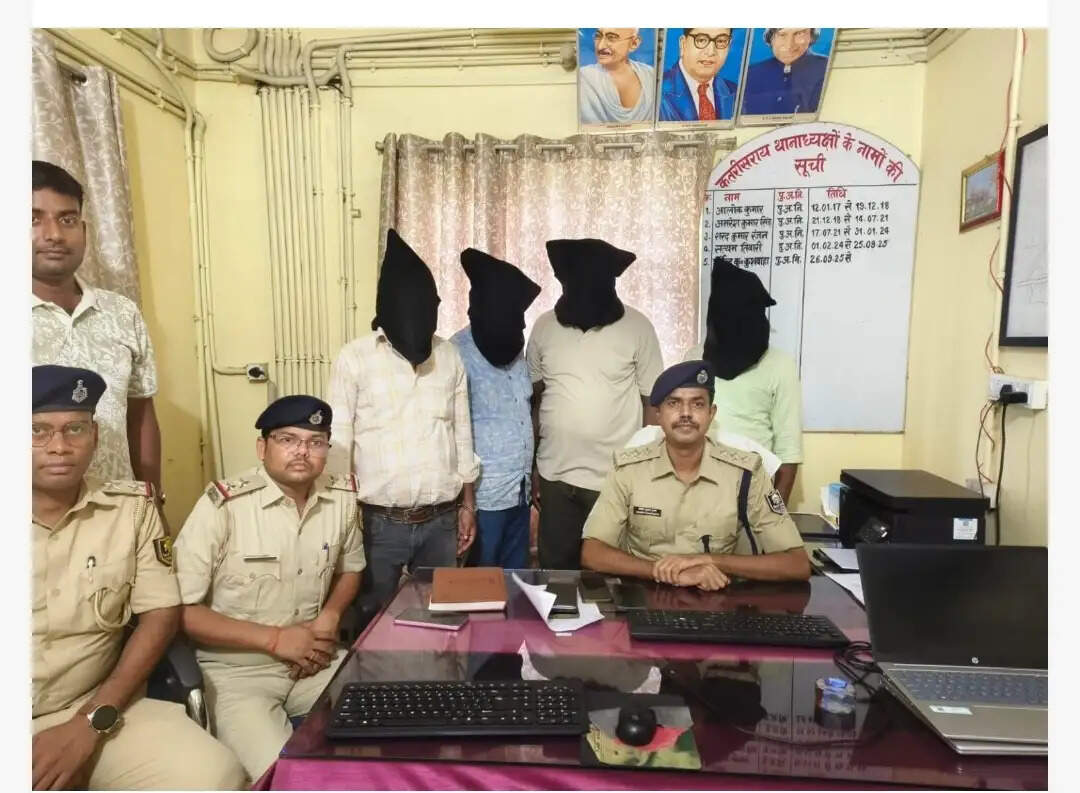 नालंदा में 2.5 लाख की फिरौती कांड का खुलासा, तीन आरोपी गिरफ्तार